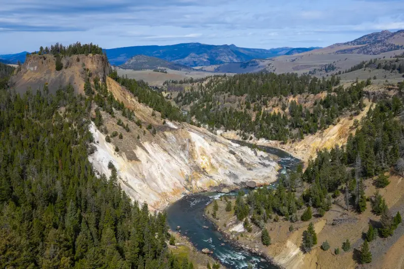 Calcite Springs Overlook and Bumpus Butte