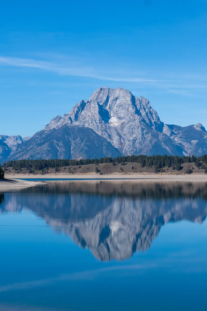 Reflections of the Tetons at Jackson Lake